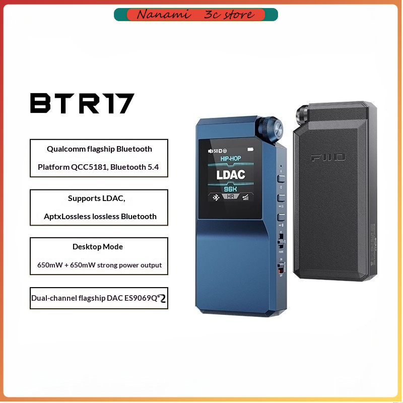 Sbc Audio Amplifier - FiiO BTR17 ポータブル Bluetooth デコーディング イヤホン
