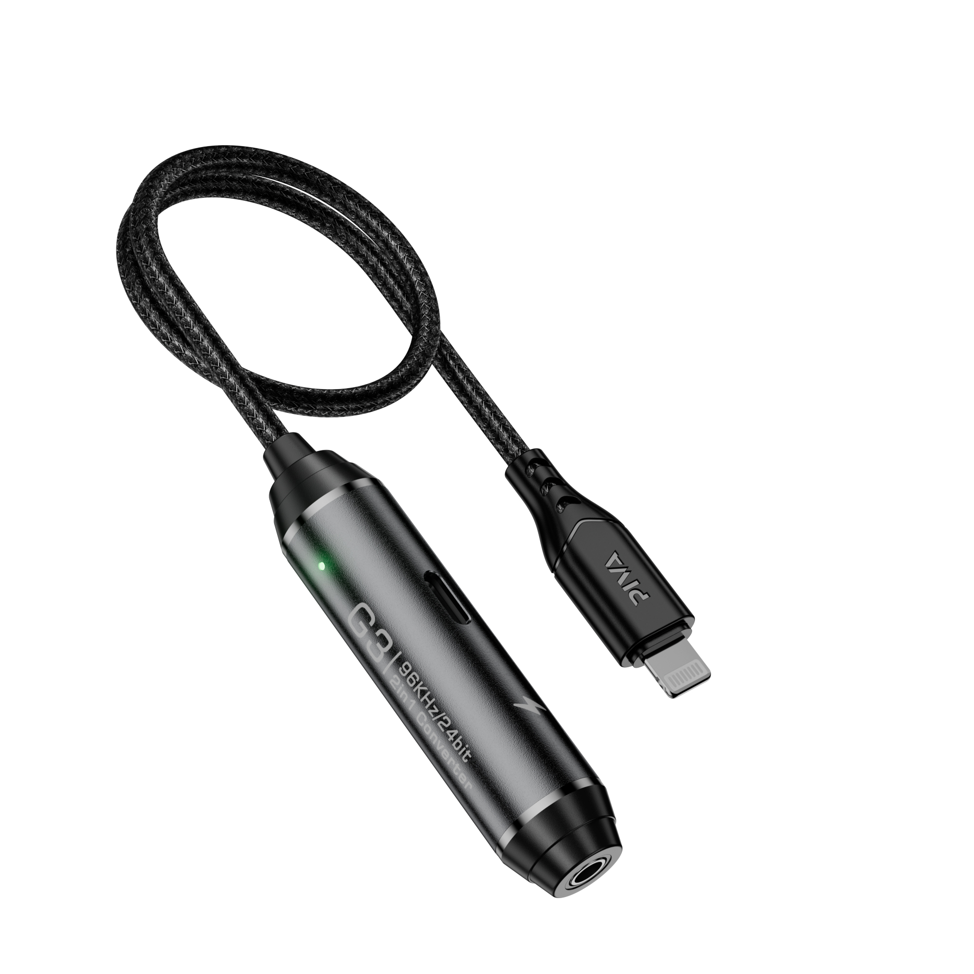Audio Dac - Piva 40cmケーブル 2-in-1急速充電コンバーター PD 20W DAC