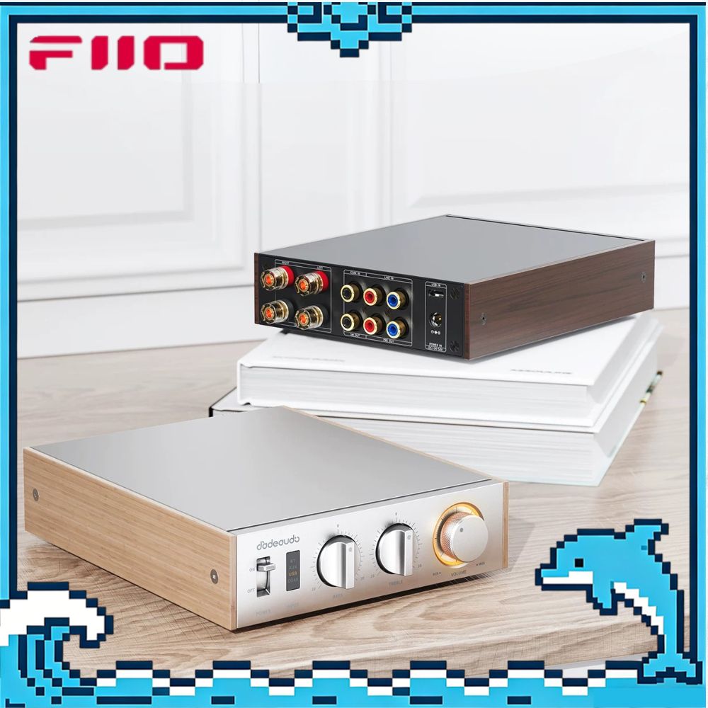 Sbc Audio Amplifier - FiiO LEVEL1 アンプ高品位オーディオパワー Bluetooth6.0 SBC/LDAC 家庭用
