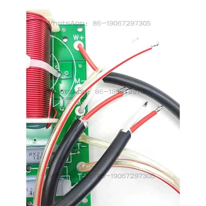 Speaker Wire - 専用クロスオーバー配線接続：秋葉原純無酸素銅スピーカーケーブル＋銀メッキツイーターケーブル