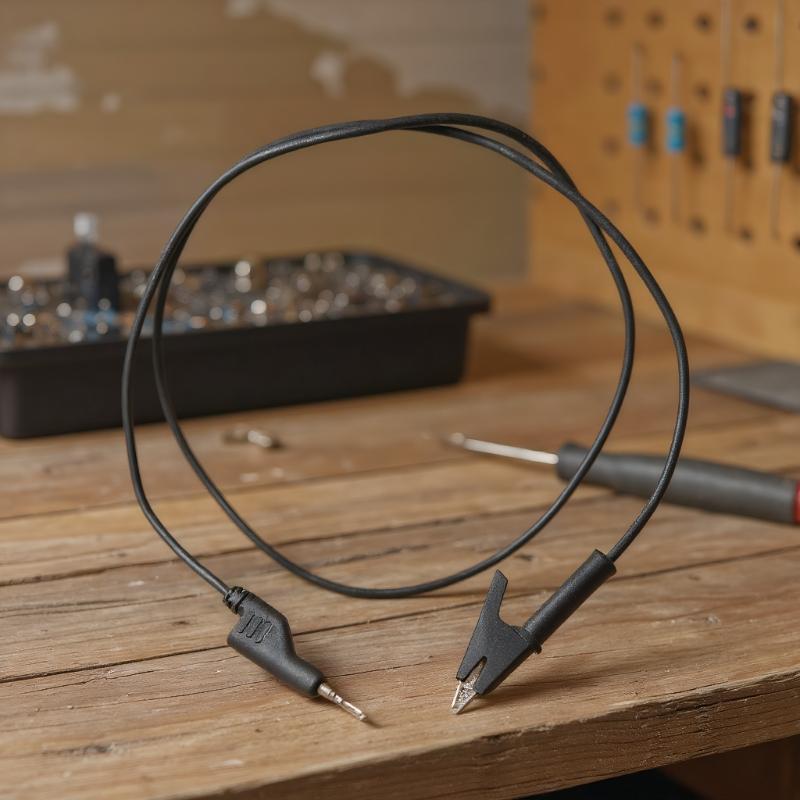 Banana Plug - 1/2 個ダブルエンドテストリード線電圧 4 ミリメートルバナナプラグワニ口クリップワニ口クリップ 15A マルチメータ