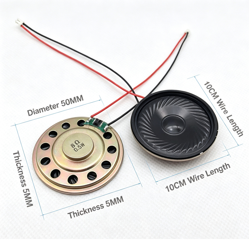 2個入り 新型超薄型スピーカー 8オーム 0.5ワット 0. - Speaker Wire のレビューと価格