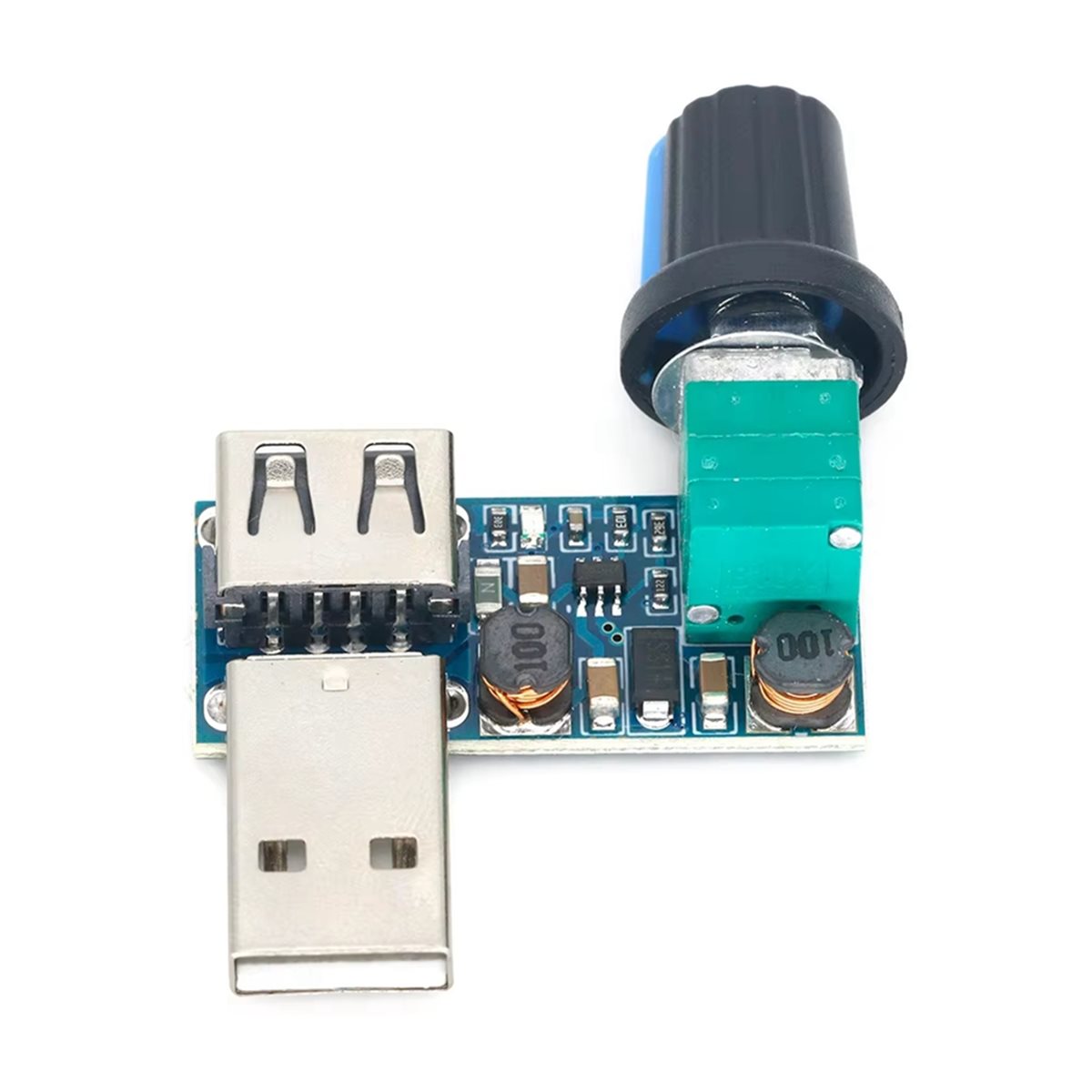 A64I DC 5-12V USB ファン無段階速度コントロ - Volume Control Board のレビューと価格