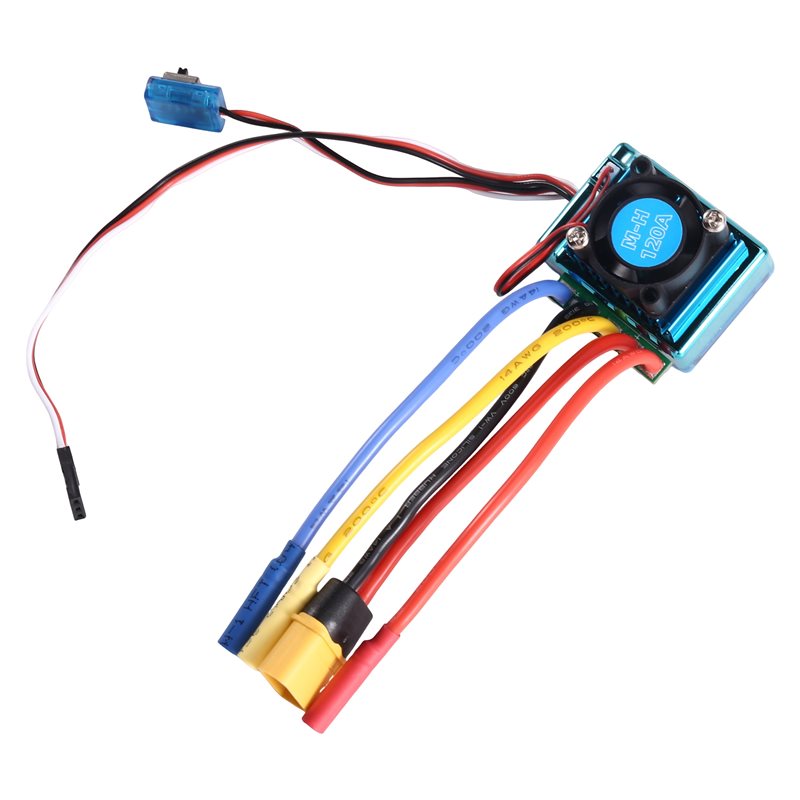 WOWFU-120A ブラシレス ESC スピードコントロー - Banana Plug のレビューと価格