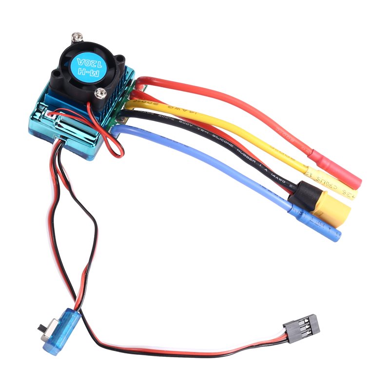 WOWFU-120A ブラシレス ESC スピードコントロー - Banana Plug のレビューと価格