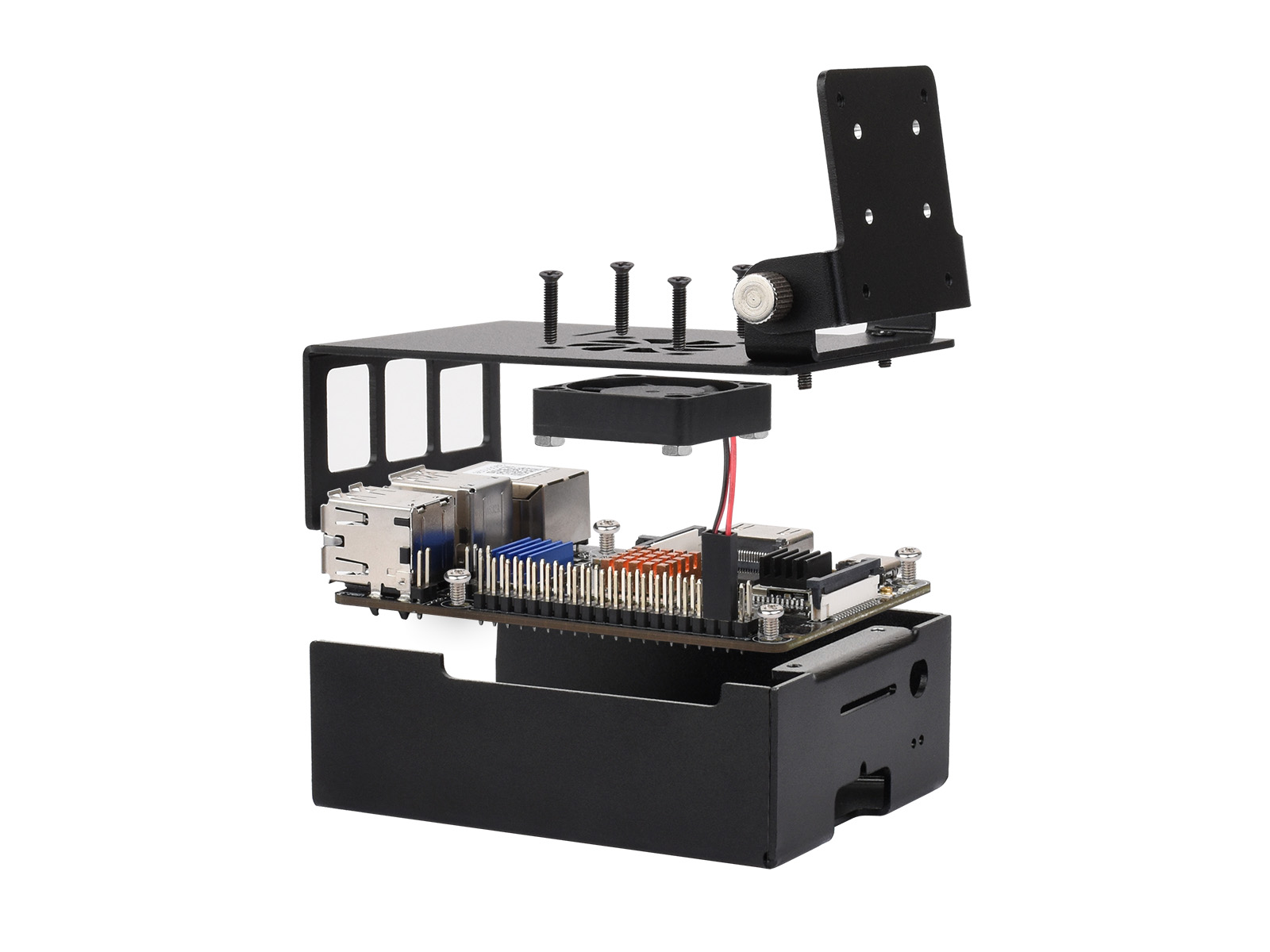 Waveshare VisionFive2 Lite 用アル - Heatsink Aluminum のレビューと価格