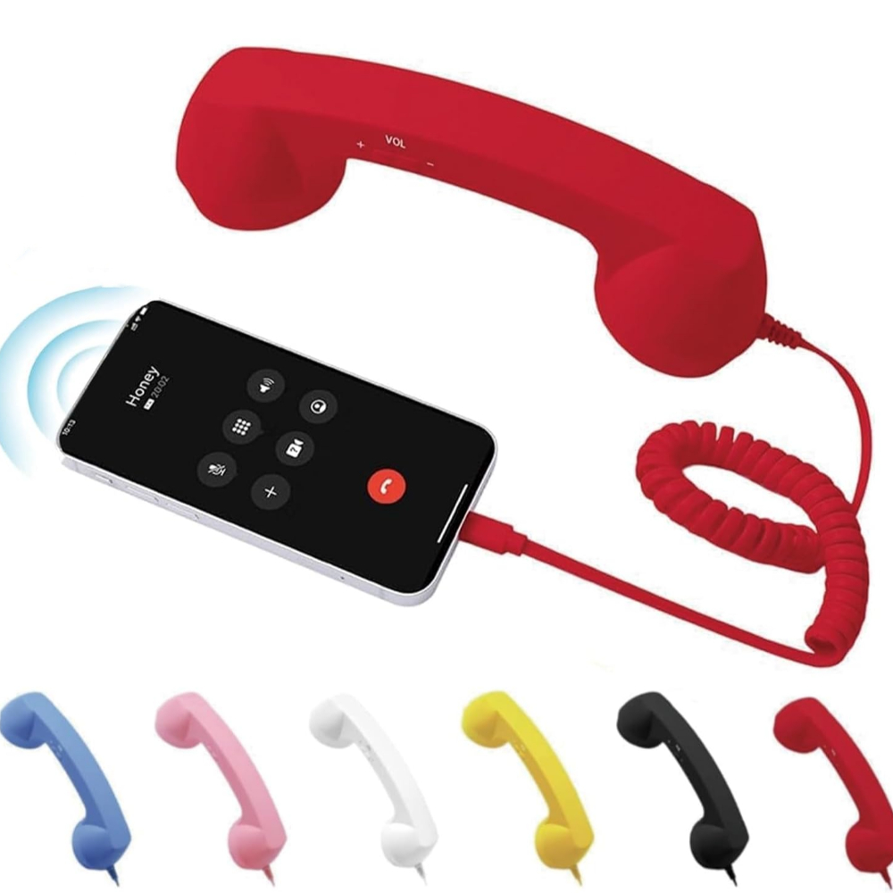Type-C/35mm対応、レトロなデザインの有線式携帯電話 - Speaker Wire のレビューと価格