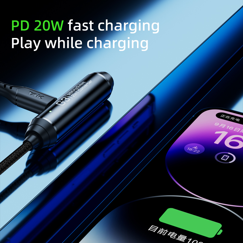 Piva 40cmケーブル 2-in-1急速充電コンバーター - Audio Dac のレビューと価格