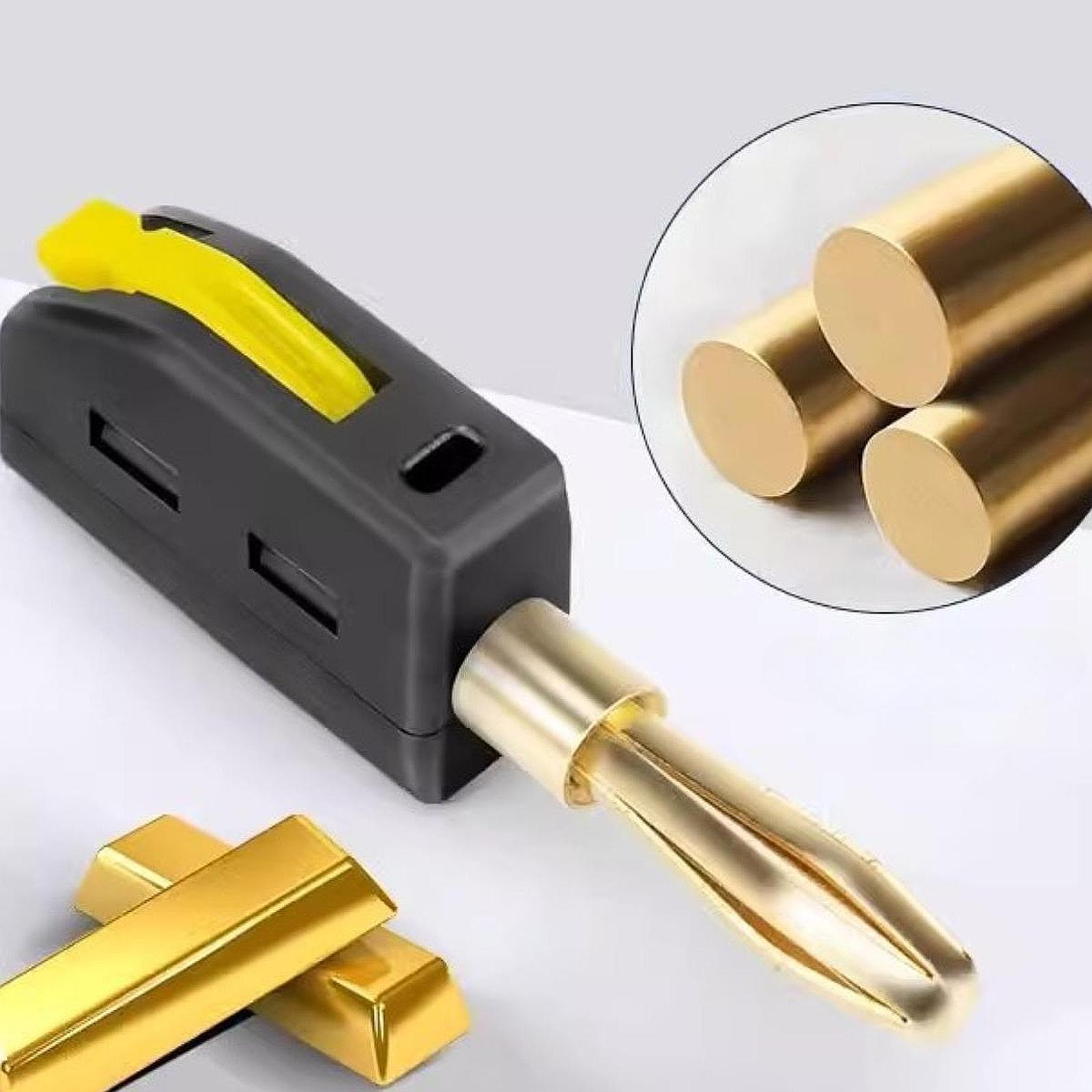 4mm バナナプラグ ミニスタッカブルバナナプラグ 壁掛けプ - Banana Plug のレビューと価格