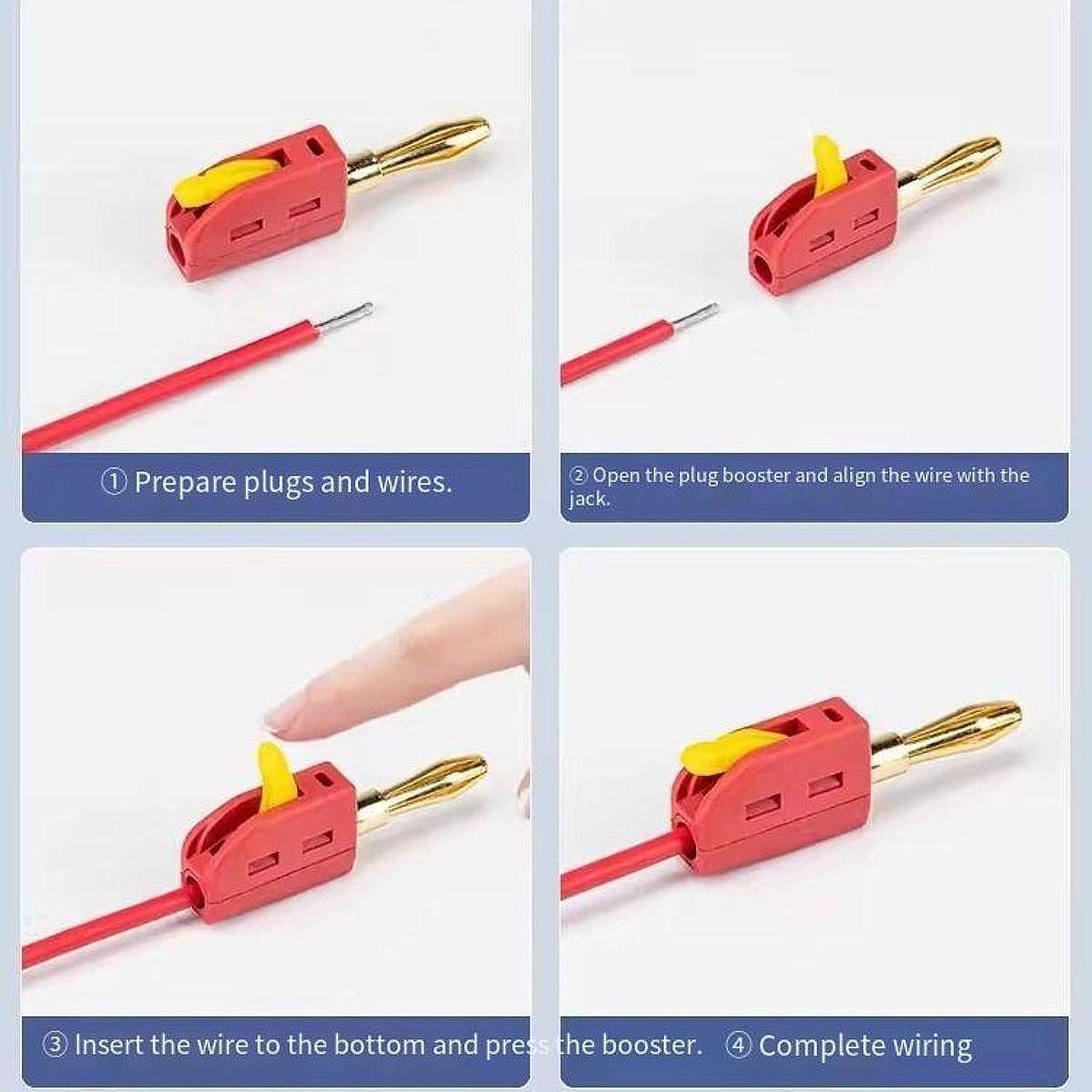 4mm バナナプラグ ミニスタッカブルバナナプラグ 壁掛けプ - Banana Plug のレビューと価格