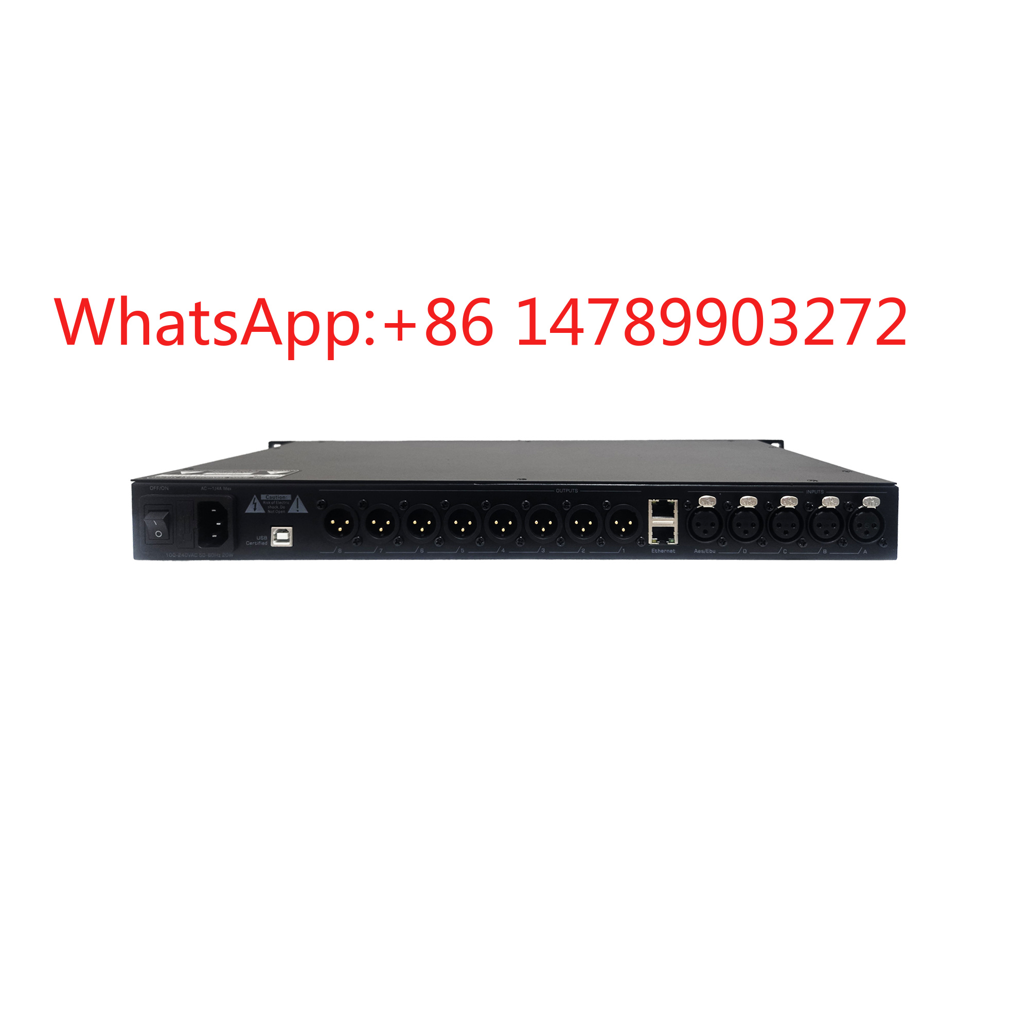 4入力8出力DSPクロスオーバー高SNRメタルシェルDJスピ - Speaker Crossover のレビューと価格
