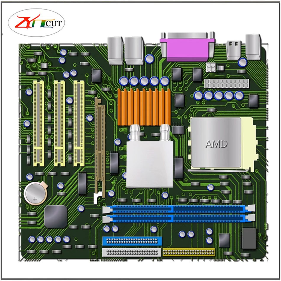 40 80mm CPU アルミ水冷ヒートシンク 液体冷却水プ - Heatsink Aluminum のレビューと価格