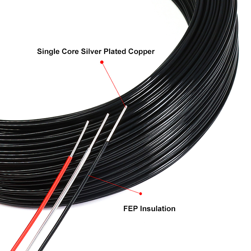 単芯銀メッキ銅線 Sq 0.06～1mm FEP絶縁 DIY - Audio Jumper Wire のレビューと価格
