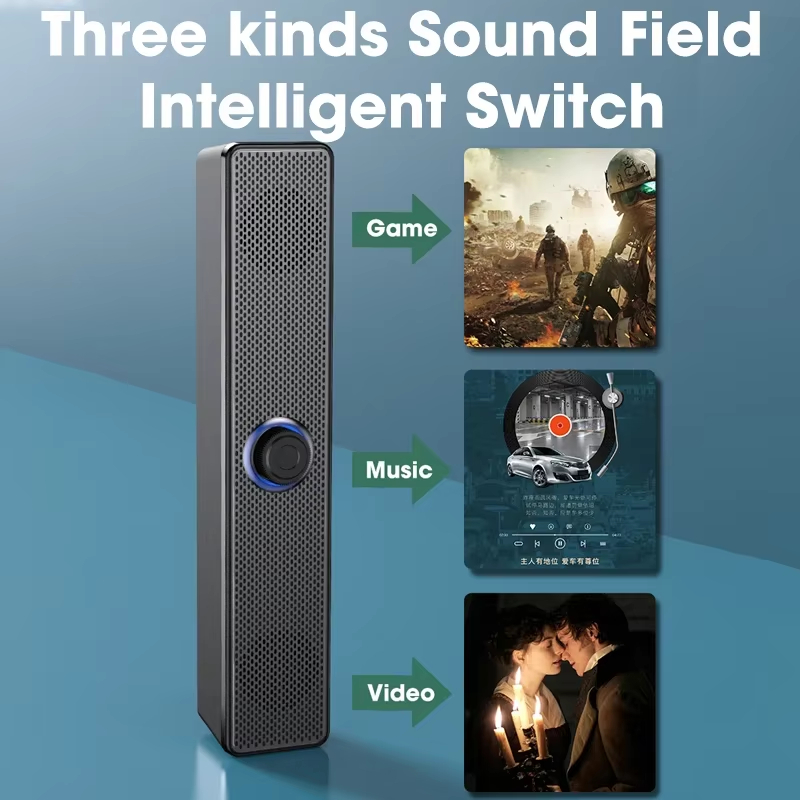 Bluetooth 5.0 4Dサラウンドサウンドバー 有線 - Speaker Wire のレビューと価格