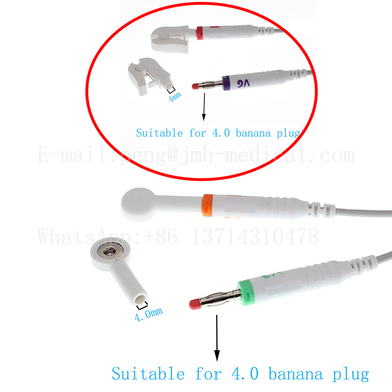 リードワイヤーホルダーケーブル、スナップまたはクリップコネク - Banana Plug のレビューと価格