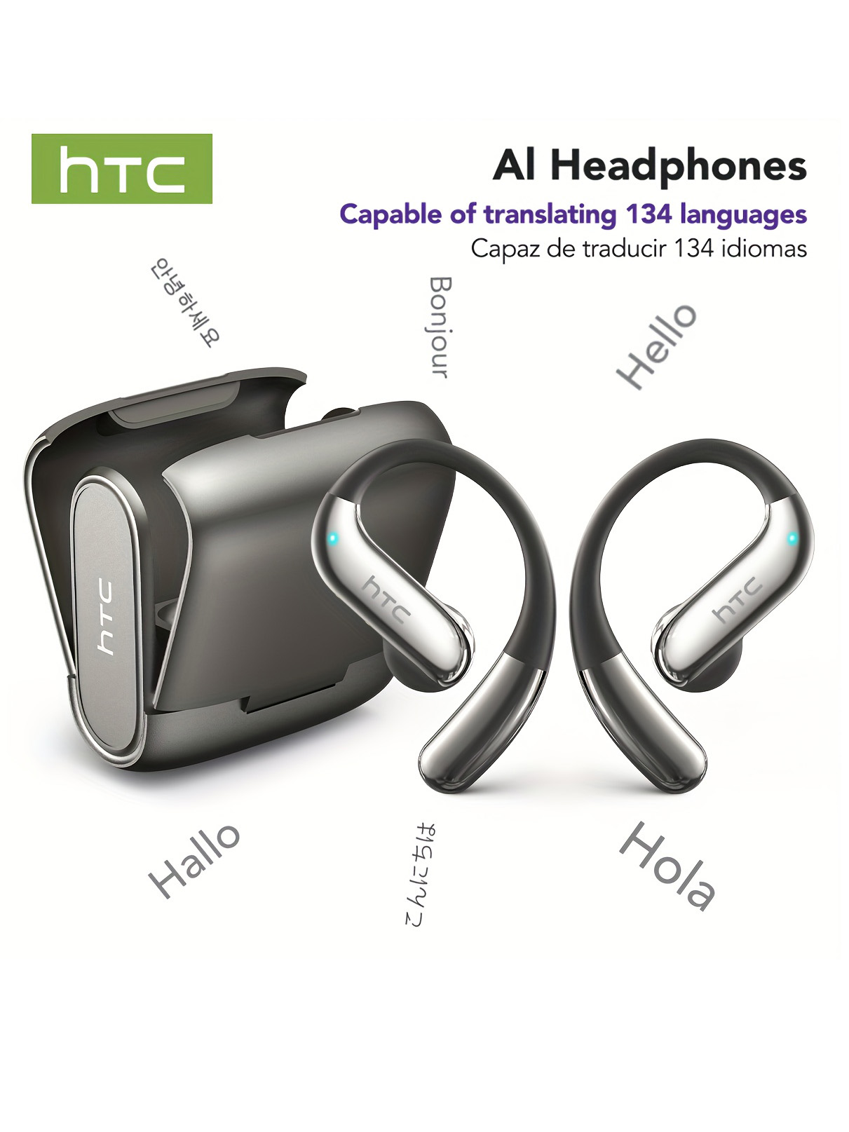 オープンイヤー Bluetooth ヘッドフォン HTC 3 - Subwoofer のレビューと価格
