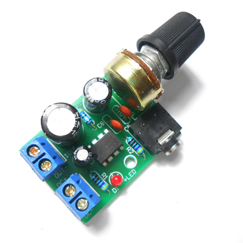 【C】LM386 10W オーディオアンプボード モノラル  - Volume Control Board のレビューと価格