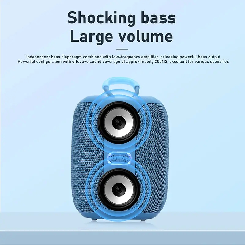 ポータブルBluetoothスピーカー、サウンドボックス、ワ - Sbc Audio Amplifier のレビューと価格
