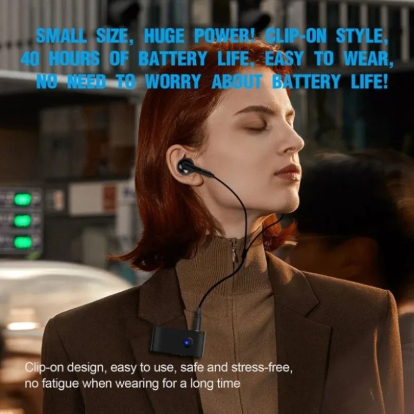 Bluetooth 5.0オーディオレシーバー、インイヤーイ - Headphone Amplifier のレビューと価格