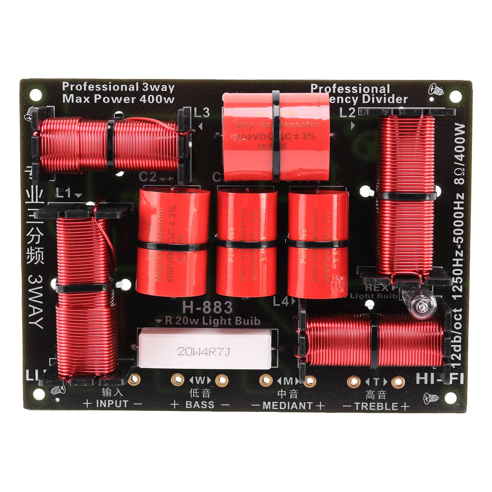 Excellent-400W 3 ウェイ クロスオーバー デ - Speaker Crossover のレビューと価格