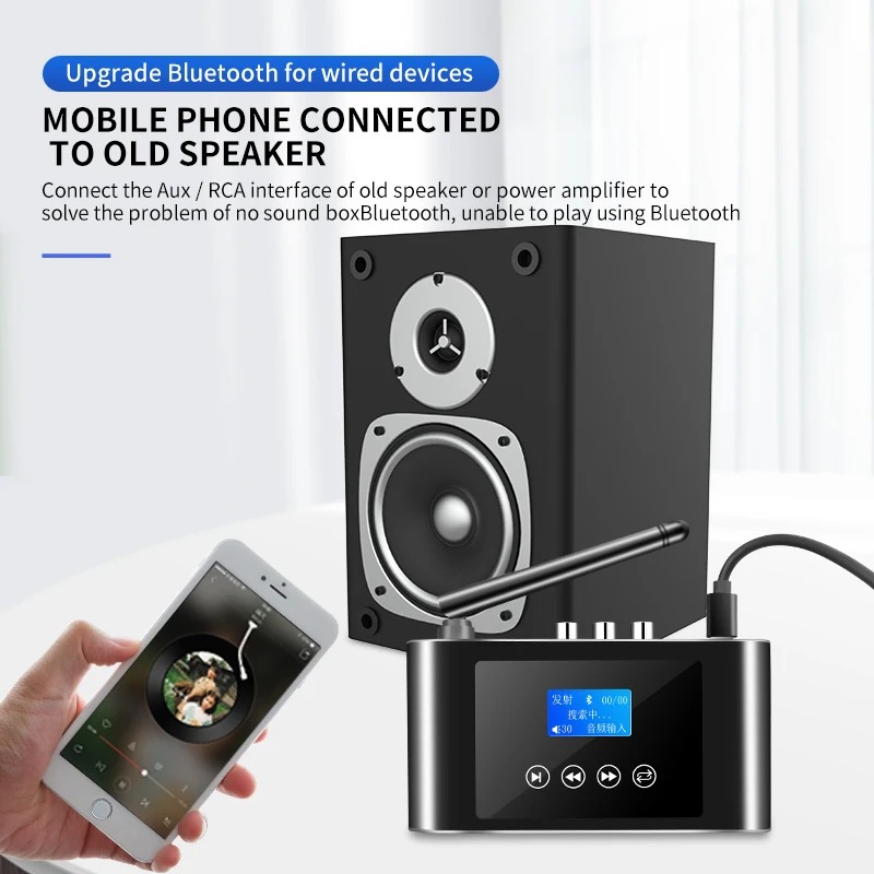 2 in 1 長距離Bluetooth 5.1オーディオ送受 - Headphone Amplifier のレビューと価格