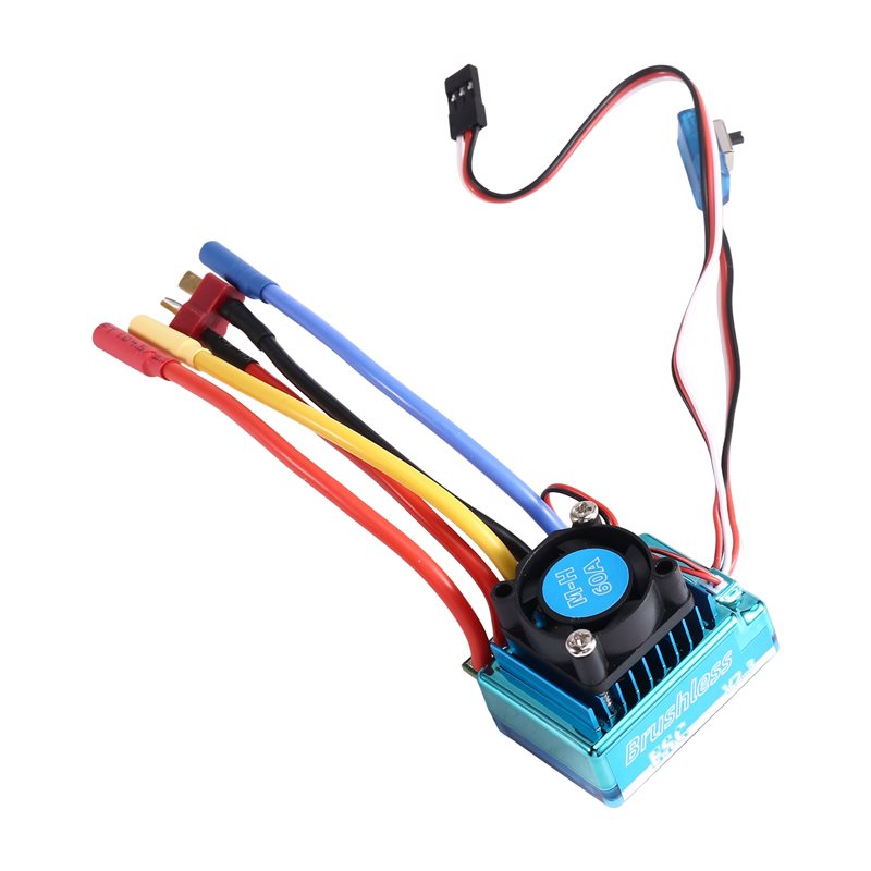 MACH-60A ブラシレス ESC スピードコントローラー - Banana Plug のレビューと価格
