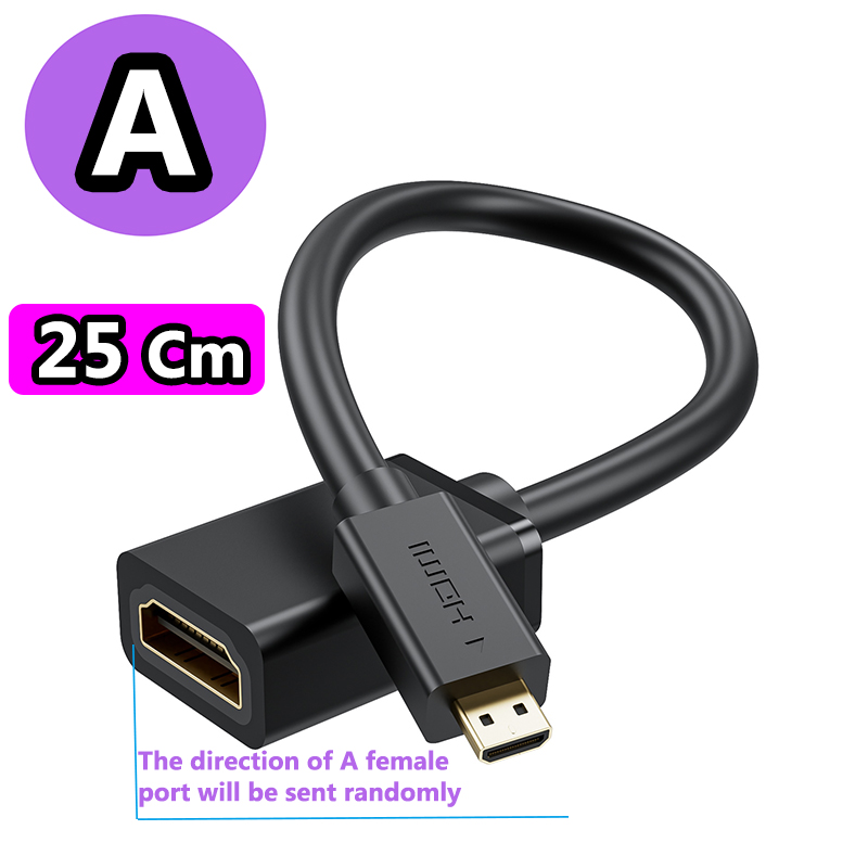 4K マイクロHDMI - HDMIケーブルアダプター スト - Mdi Cable のレビューと価格