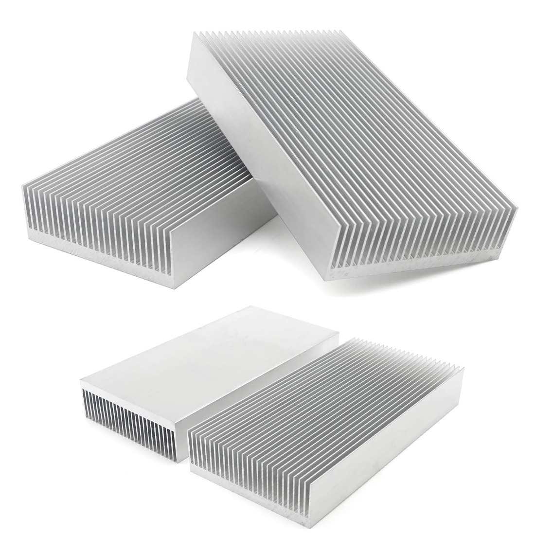 アルミ製ヒートシンクラジエーター電子ICチップ冷却用熱伝導テ - Heatsink Aluminum のレビューと価格