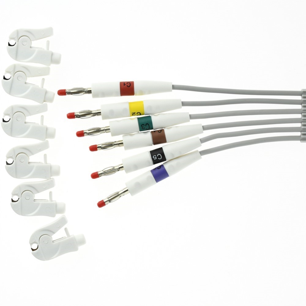10 個/セット電極アダプター、バナナ 4.0 からクリップ - Banana Plug のレビューと価格