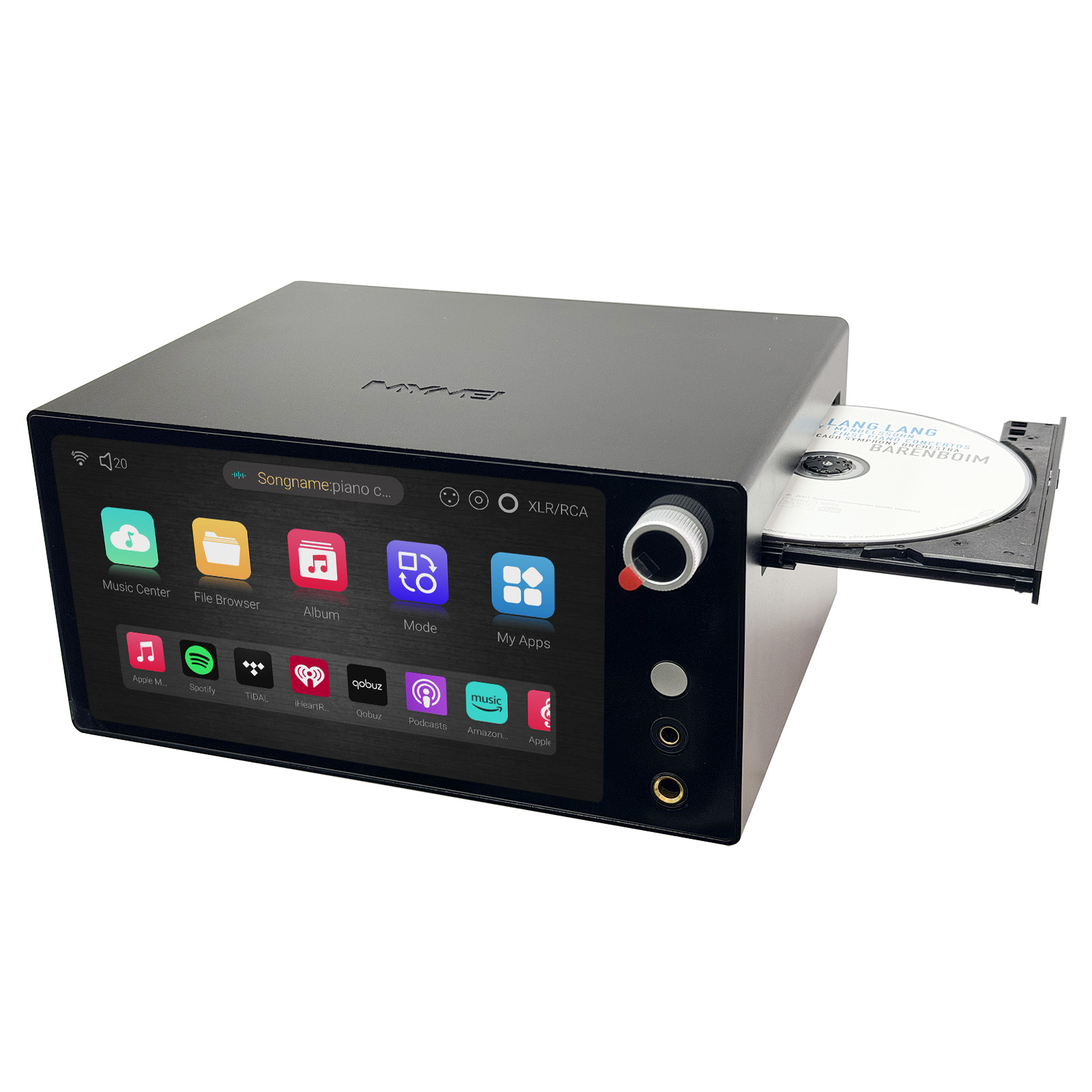 Eweat DMP25 8インチタッチスクリーンHiFiネッ - Audio Dac のレビューと価格