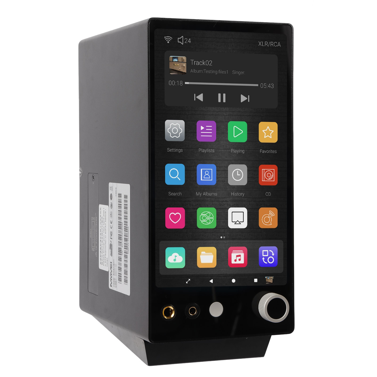 Eweat DMP25 8インチタッチスクリーンHiFiネッ - Audio Dac のレビューと価格