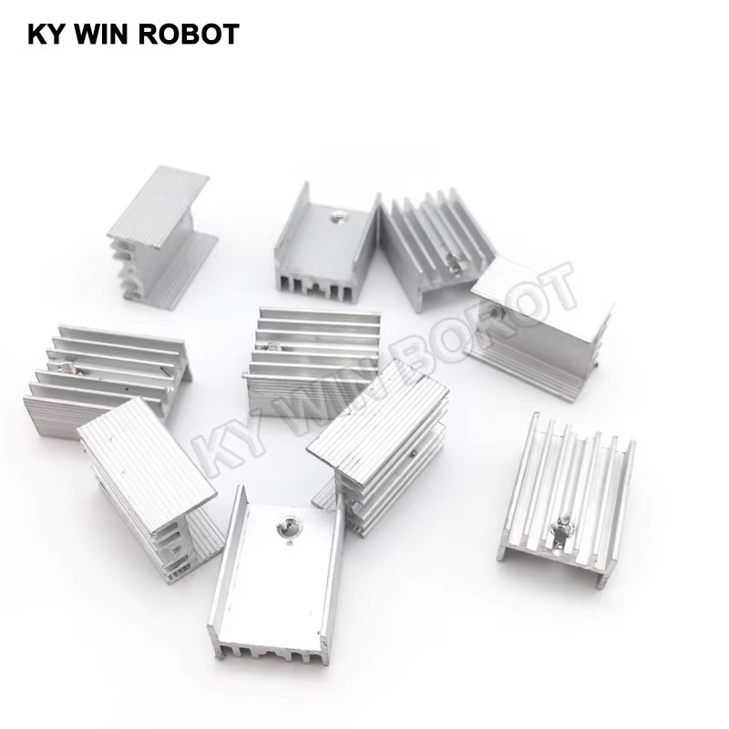 10 個アルミ TO-220 ヒートシンク TO 220 ヒ - Heatsink Aluminum のレビューと価格